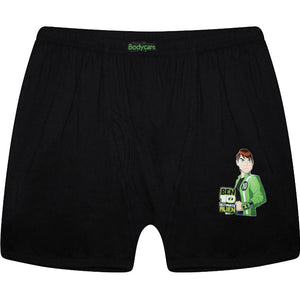 Bodycare Boys Trunk plain (2pcs Pack)-4D