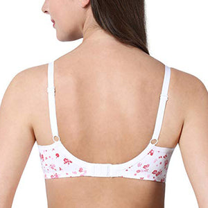 Enamor Side Support Non-Padded High Coverage Bra (Pink Dusty)- A074