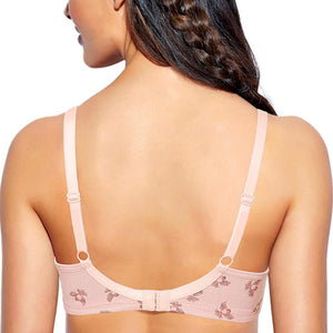 Enamor Side Support Non-Padded High Coverage Bra (Sparrow)- A074