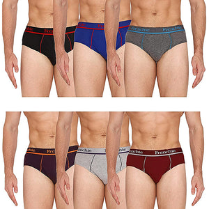 Vip Frenchie Men Solid Brief (2Pcs Pack)- Pro