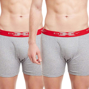 Body x Boxer Trunk Men Solid (2pcs Pack)- BX18T - HARSHU FASHION