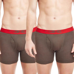 Body x Boxer Trunk Men Solid (2pcs Pack)- BX18T - HARSHU FASHION