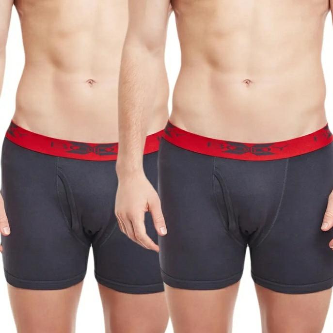 Body x Boxer Brief Men Solid (2pcs Pack)- BX18T