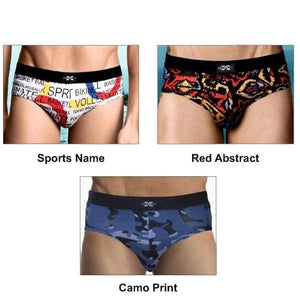 Body x Brief Men Printed - BX06B - HARSHU FASHION