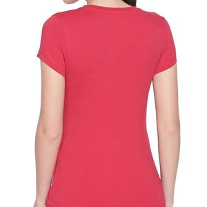 Bodyactive Women Cotton T-Shirt - TS19 - HARSHU FASHION