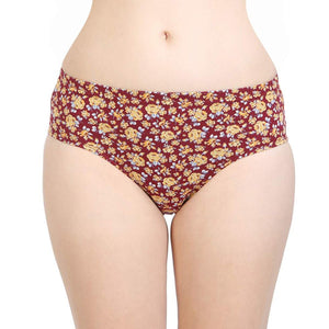 Bodycare Hipster Printed Panties Women (Pack of 3)-8438