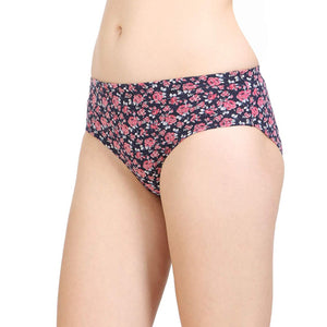 Bodycare Hipster Printed Panties Women (Pack of 3)-8438