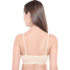 Bodycare Non-Padded Women Sports Bra (Skin) -1608