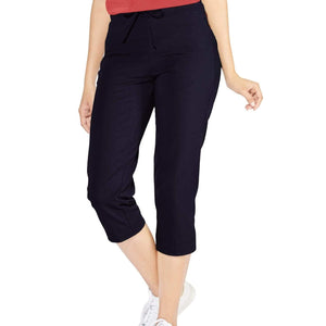 Enamor Women Cotton Knee Lenght Capri - E018 - HARSHU FASHION