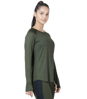 Enamor Full Sleeve T-Shirt Athleisure-E073 - HARSHU FASHION