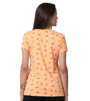 Enamor Half Sleeves T-Shirt Printed -E247 - HARSHU FASHION