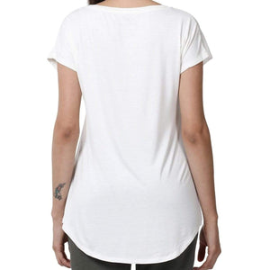 Enamor Half Sleeves Women T-Shirt Athleisure -E043 - HARSHU FASHION