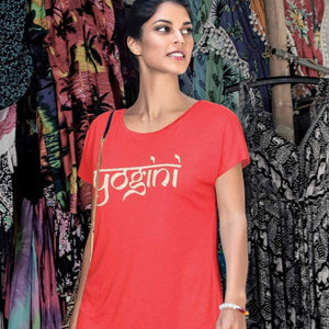 Enamor Half Sleeves Women T-Shirt Athleisure -E043 - HARSHU FASHION