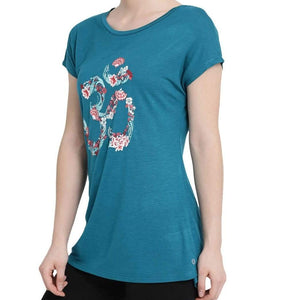 Enamor Half Sleeves Women T-Shirt Athleisure -E043 - HARSHU FASHION