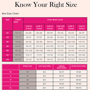 Enamor Side Support Non-Padded High Coverage Bra (Pink Dusty)- A074