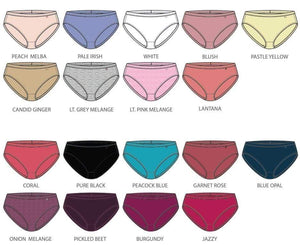 Van Heusen Bikini Plain Panties Women (Pack of 3) -11103 - HARSHU FASHION