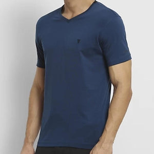 Van Heusen Men Cotton T-Shirt - 60001 - HARSHU FASHION