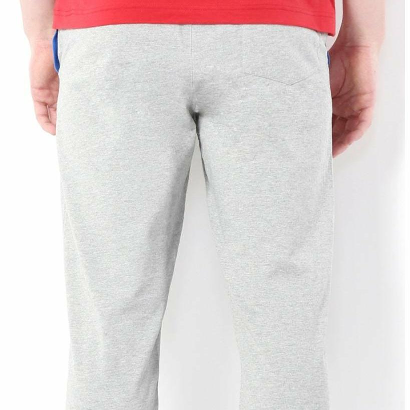 Mens cotton sweatpants with elastic cuffs hot sale