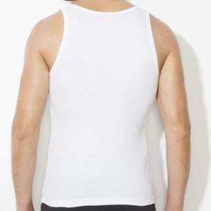 Van Heusen White Rib Vest- 10073 - HARSHU FASHION