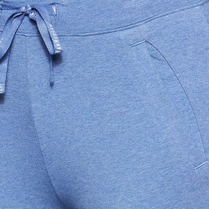 Van Heusen Women Athletic Straight Capri (Denim Melange) -55304