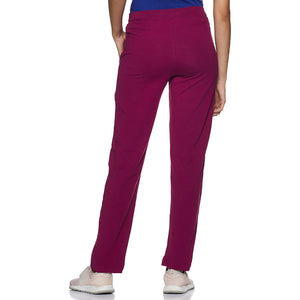 Van Heusen Women Athletic Lounge Pants with Pockets (Burgundy) -55303
