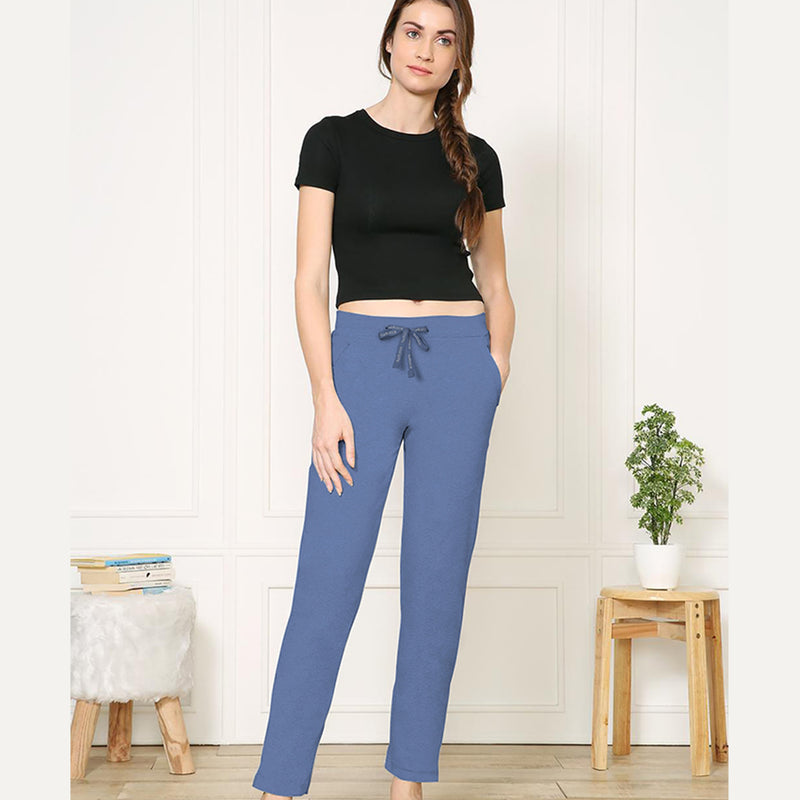 Buy Van Heusen Women Lounge Pants Denim Mel 55303