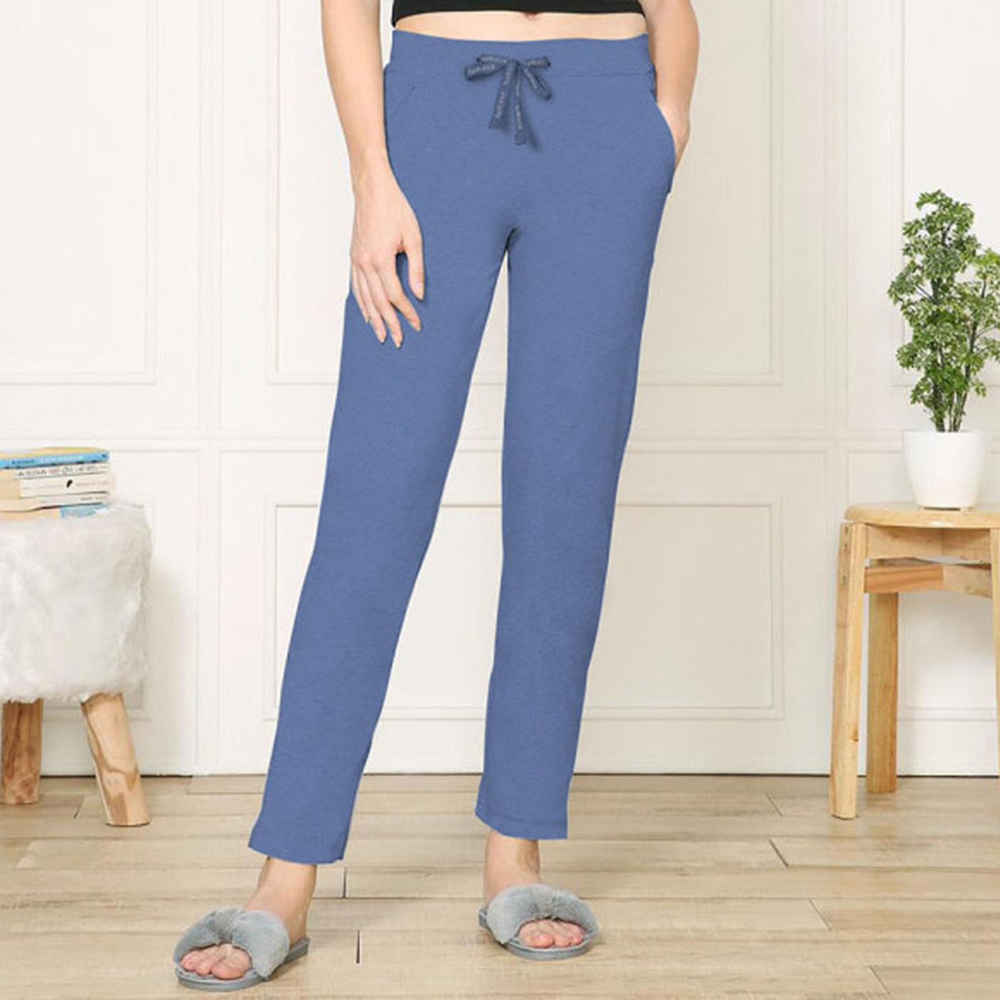 Buy Van Heusen Women Lounge Pants (Denim Mel) -55303